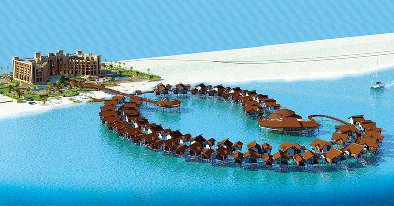 هتل ترنج، در نزدیکی سواحل کیش