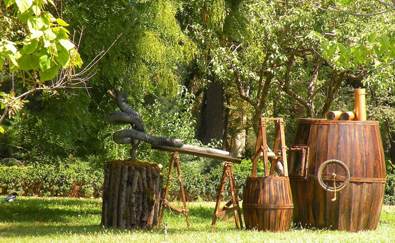بخش آموزشی و نمایشی - باغ گیاه شناسی ملی ایران
