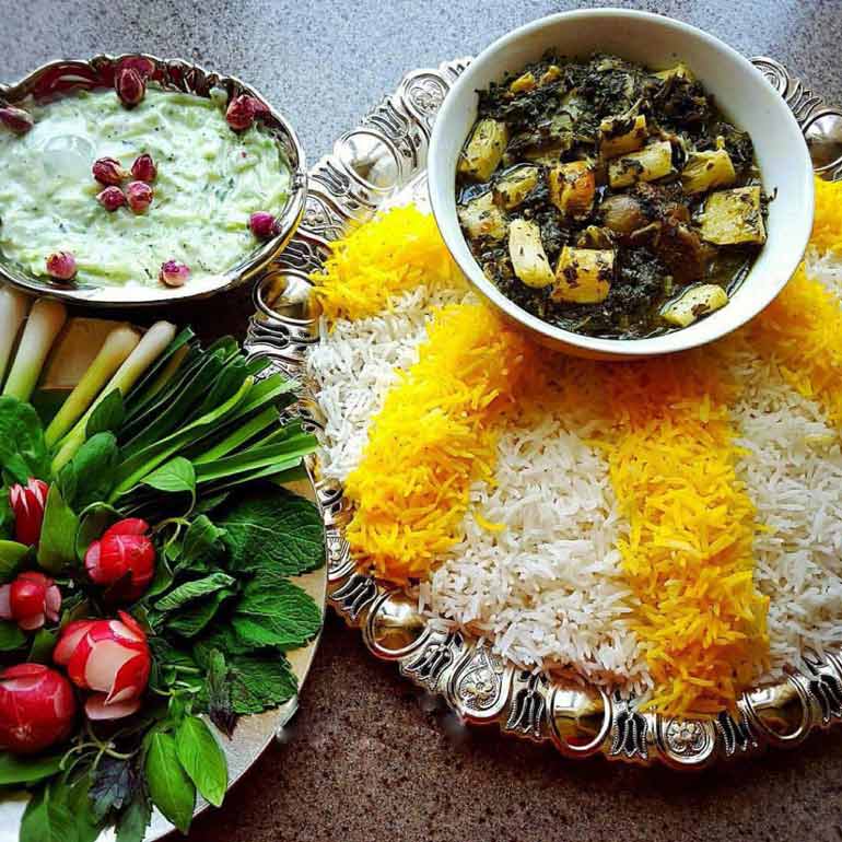 خورشت ریواس مشهدی