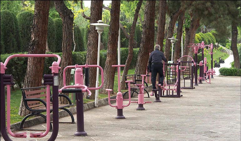 امکانات ورزشی پارک