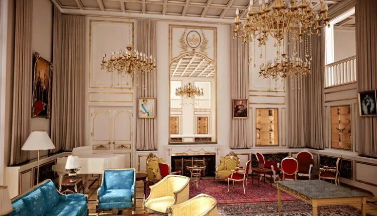 اتاق پذیرایی اصلی کاخ نیاوران 2