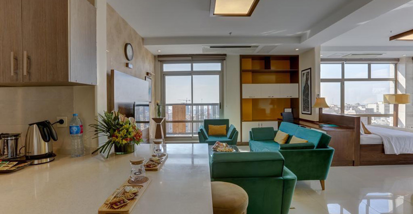 هتل آپارتمان وزرا