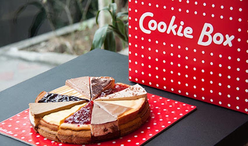 کوکی باکس از بهترین شیرینی فروشی های تهران