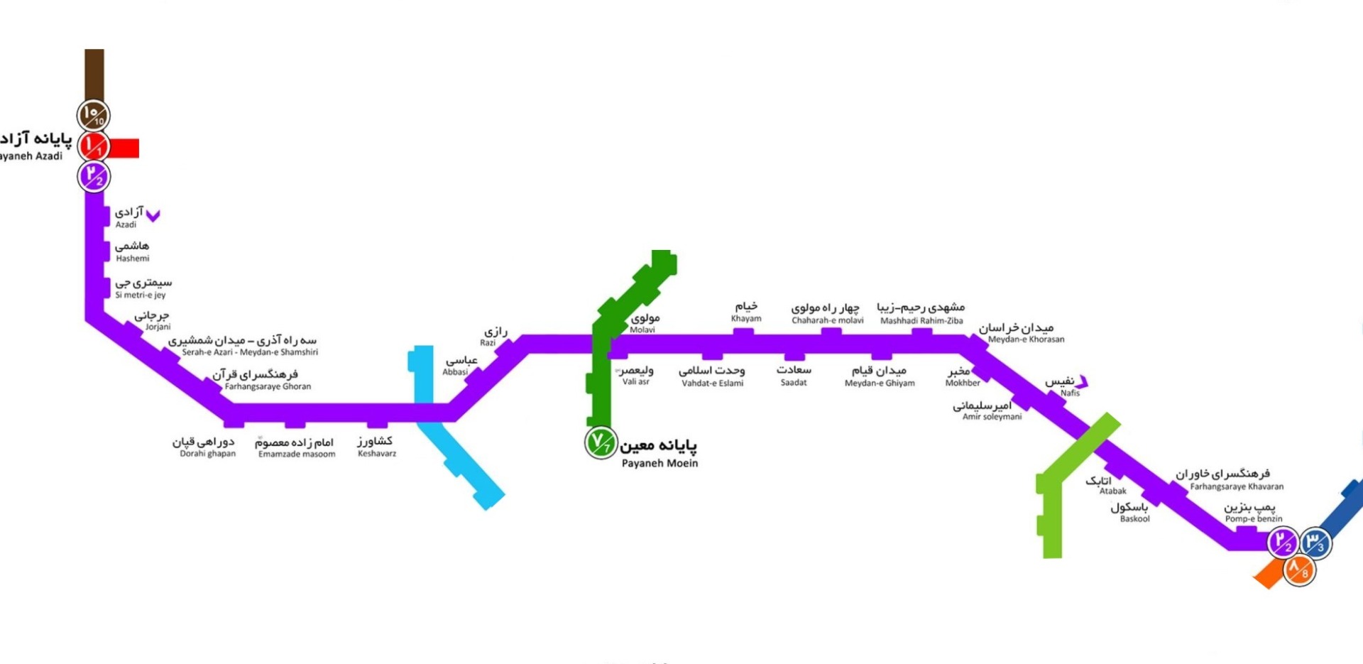 خط ۲ بی آر تی تهران