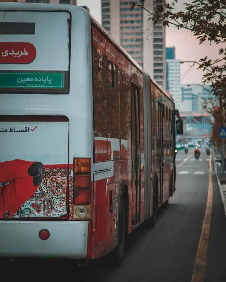 نقشه بی آر تی تهران