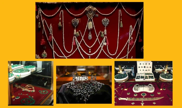 اشیای موزه جواهرات ملی بانک مرکزی