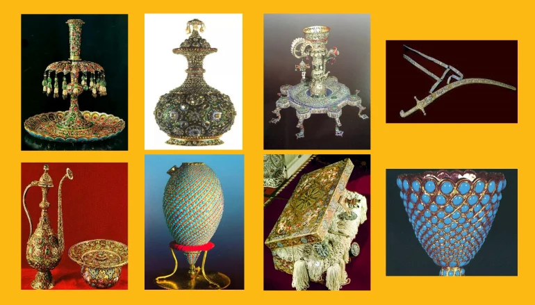 اشیای قیمتی موزه جواهرات ملی ایران