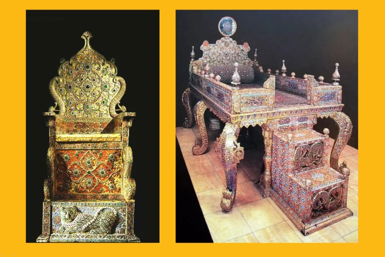 تخت پادشاهی جواهر نشان