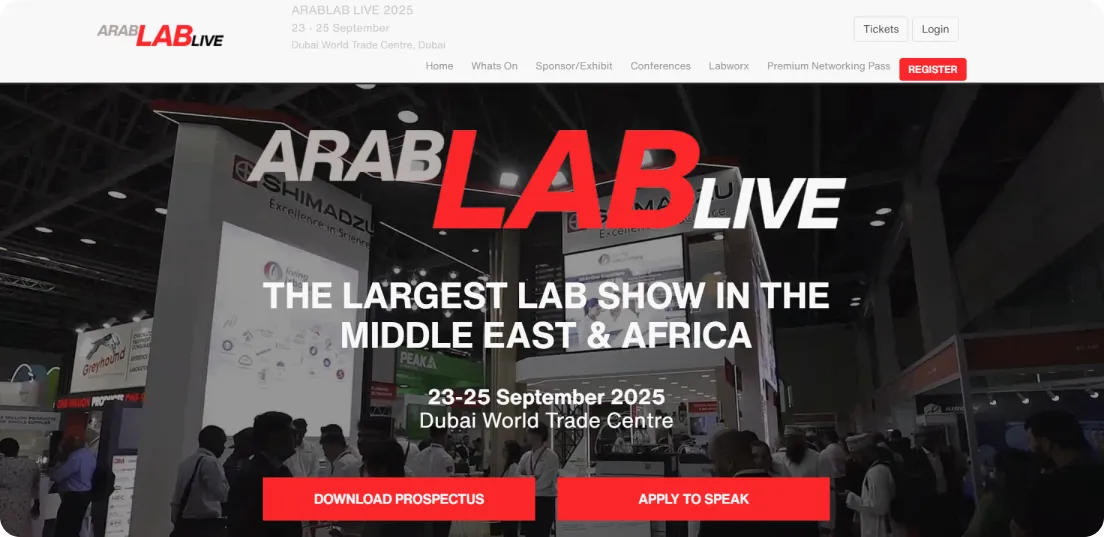 سایت رسمی نمایشگاه تجهیزات آزمایشگاهی