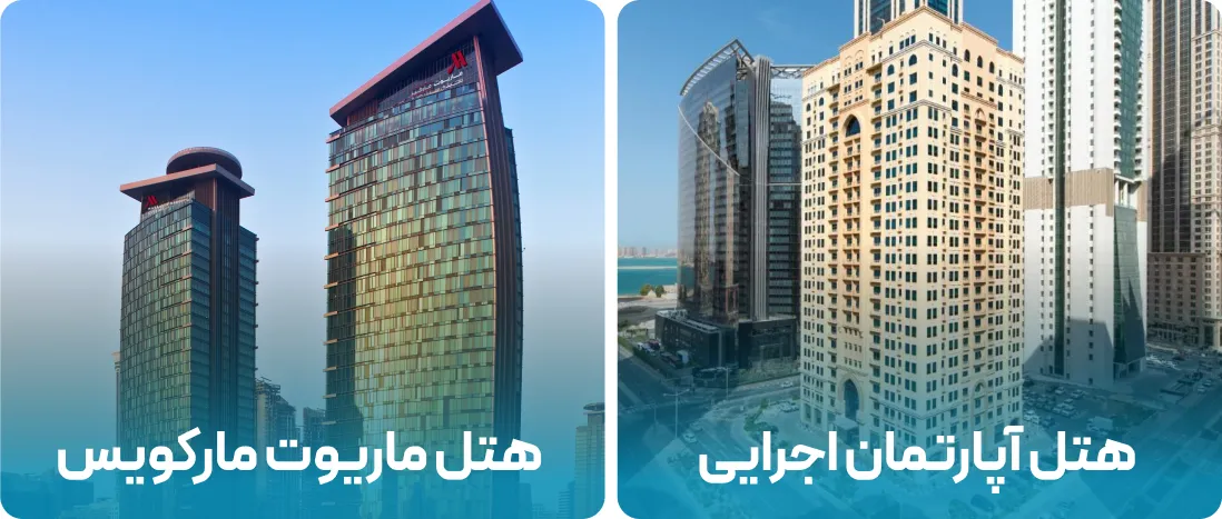 هتل های نزدیک به محل نمایشگاه بازار تابستانی دوحه