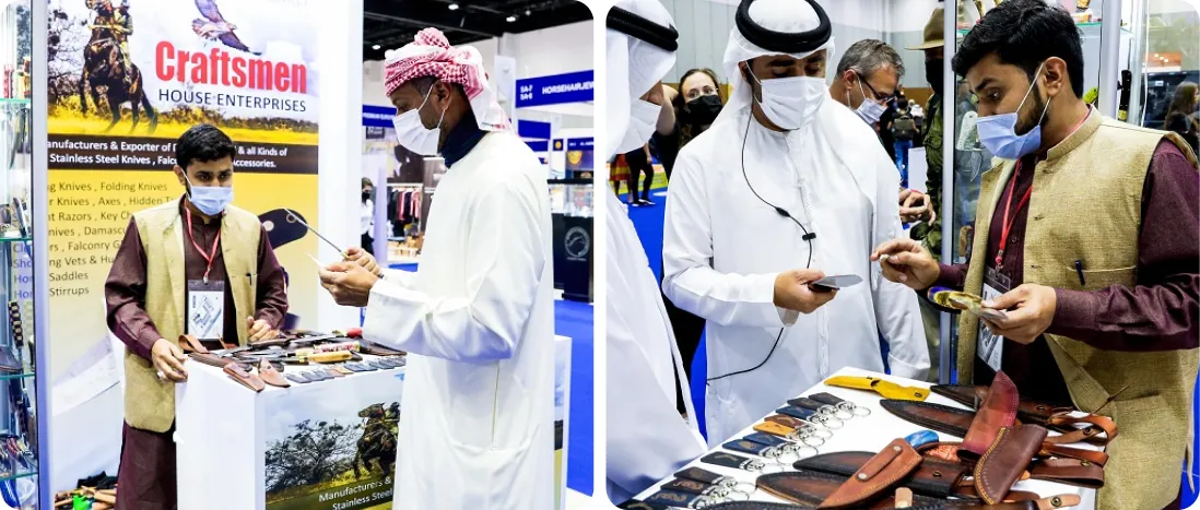 غرفه‌داران نمایشگاه اسب