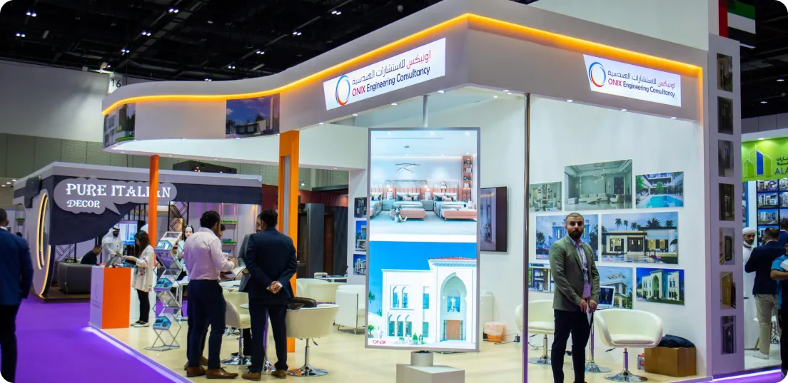 غرفه‌داران نمایشگاه دِکوبیلد