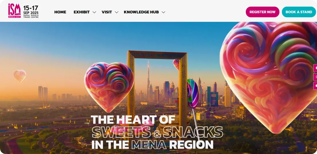 سایت رسمی نمایشگاه شیرینی و اسنک