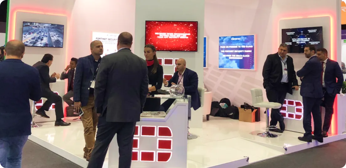 غرفه‌داران نمایشگاه امنیت اطلاعات دبی