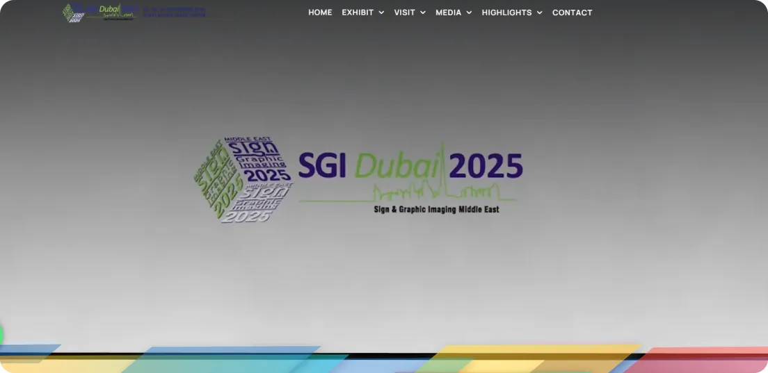 سایت رسمی نمایشگاه SGI دبی 