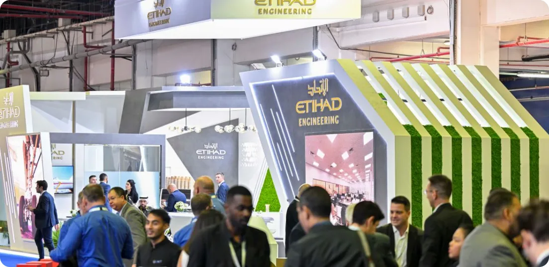 غرفه‌داران نمایشگاه AIME