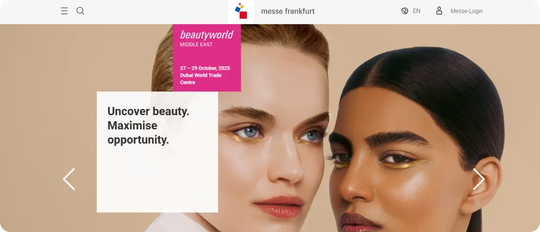 سایت رسمی نمایشگاه بیوتی ورد 2025