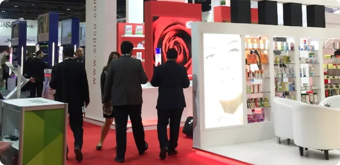 غرفه‌داران نمایشگاه بیوتی ورد