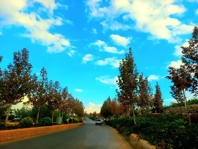 پارک های کوهستانی شیراز 