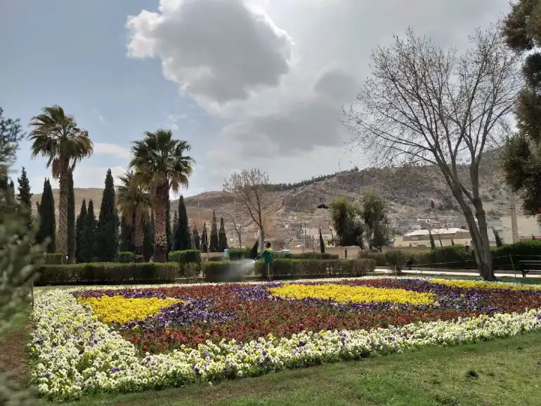 بخش‌های مختلف آرامگاه سعدی