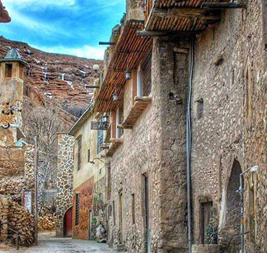 معماری خانه‌های روستا قلات