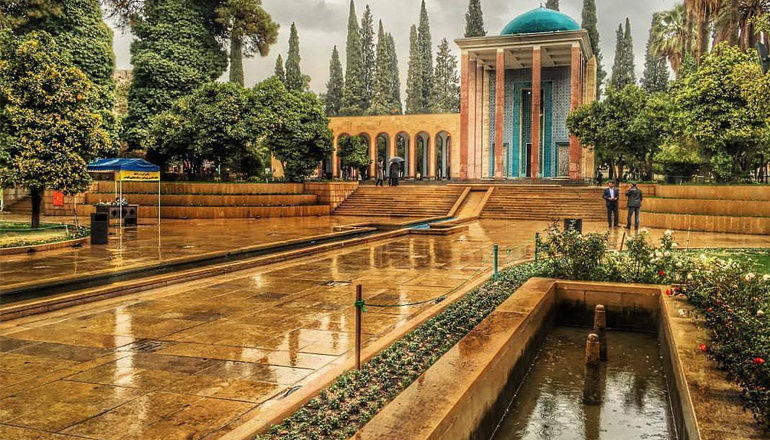 تصویر آرامگاه سعدی
