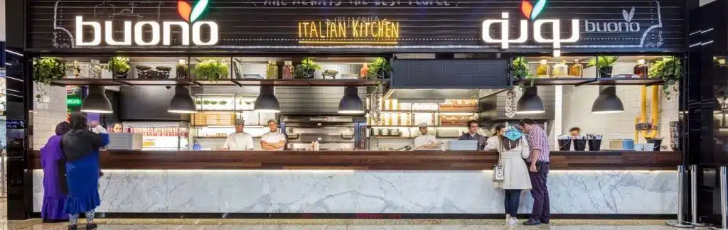 رستوران ایتالیایی بونو تهران از فست فود های لاکچری تهران